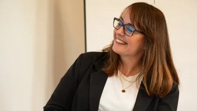 Katrin Kempe beim Marketing-Workshop